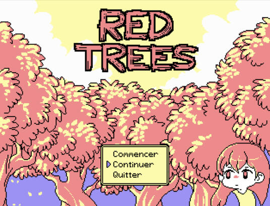 Red Trees's title screen